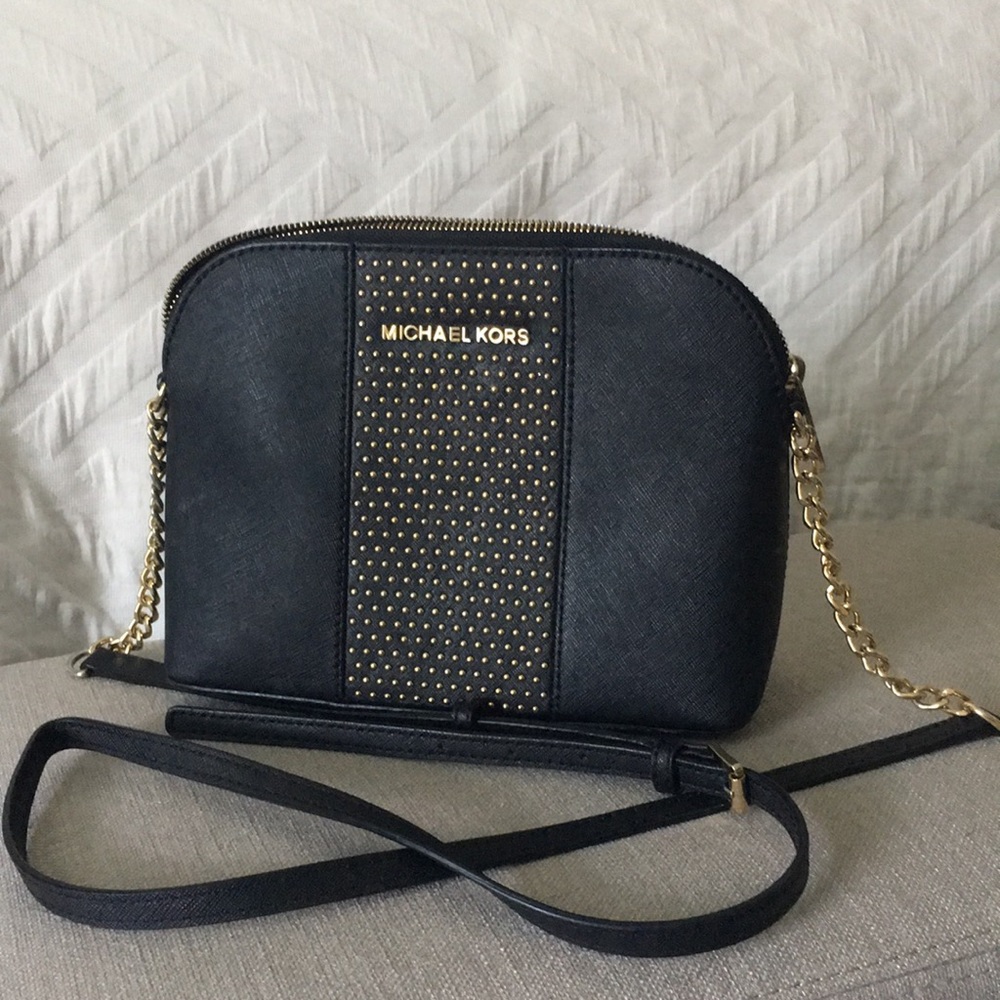 Michael Kors Cindy Studded Crossbody